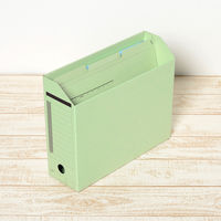 プラス カットフォルダーA4ーE3山タイプ グリーン 87206 1セット(30枚:3枚×10袋)