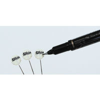 マッキーケア 極細/超極細 赤 10本 YYTH3-R 油性ペン ゼブラ