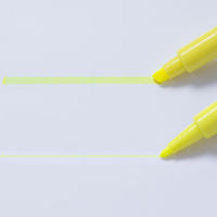 蛍光ペン　ツインタイプ　イエロー　50本　アスクル  オリジナル