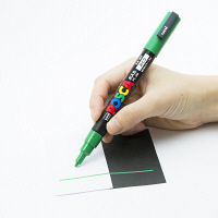 ポスカ 細字 緑 PC3M.6 水性マーカー 三菱鉛筆（uni）