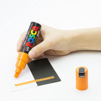 ポスカ 太字角芯 山吹 PC8K.3 水性マーカー 三菱鉛筆 uni（ユニ）