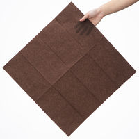 溝端紙工印刷 カラーナプキン 8つ折り 2PLY チョコレート 1セット（200枚：50枚入×4袋）