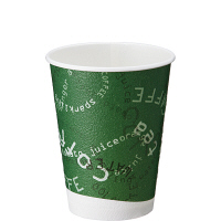 【アウトレット】断熱カップ タヴォロッツァ 275ml（9オンス） 1箱（1000個：50個入×20袋）日本デキシー 紙コップ オリジナル