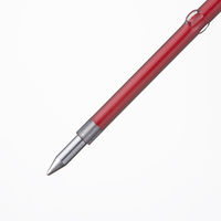ぺんてる ボールペン替芯 ビクーニャインキ単色用 0.5mm 赤 XBXM5H-B 1箱（10本入）