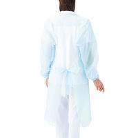 リーブル　バリアローブ ポリガウンライト ブルー　L　 No.2920　1箱（10枚入）