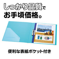 キングジム　シンプリーズ　Ｚファイル　Ａ４タテ　背幅１７ｍｍ　オレンジ　５７８ＳＰオレ　１０冊