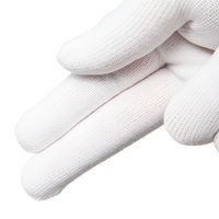 【現場のチカラ】作業用手袋(ノンコート)　インナー手袋　ホワイト　Lサイズ　1袋(10双入)　川西工業　 オリジナル