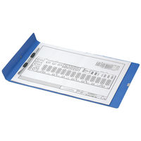 コクヨ レターファイル（二つ折り） A4縦 2穴 フ-570B 1セット（3冊）（直送品）