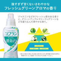 ソフラン　プレミアム消臭　フレッシュグリーンアロマの香り　詰め替え　業務用　1.92L　1個　柔軟剤　ライオン
