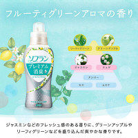 ソフラン プレミアム消臭プラス　フルーティーグリーンアロマの香り 本体620mL　 ライオン