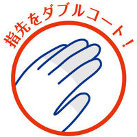 【ビニール手袋】「現場のチカラ」 塩化ビニール手袋 簡易包装ナイスハンドミュー厚手 バイオレット S 5双 ショーワグローブ  オリジナル