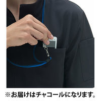 ナガイレーベン カ】LHー6262 チャコール LL LH-6262 1着　白衣