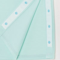 ナガイレーベン 術前術後衣 (患者衣) 男女兼用 グリーン M EG-315 1着