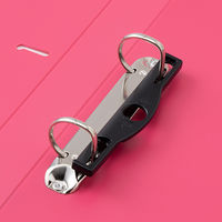 リヒトラブ リクエスト D型リングファイル A4タテ 背幅34mm 赤（レッド） G2220-3