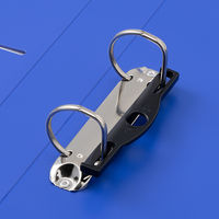 リヒトラブ リクエスト D型リングファイル A4タテ 背幅46mm 青（ブルー） G2230-8（直送品）