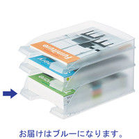 ライツ　レタートレー　ジャンボ　ブルー　A4タテ　8個　5233-00-35