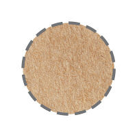 丸紐クラフト紙手提袋薄型エコノミー200×240×90 茶 1セット（100枚：50枚入×2袋）