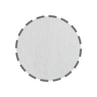 丸紐クラフト紙手提袋薄型エコノミー260×280×100 白 1セット（100枚：50枚入×2袋）