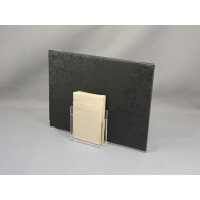 スマイル　アクリル　ナプキン立て付メニュースタンド　743763　1セット（5個）