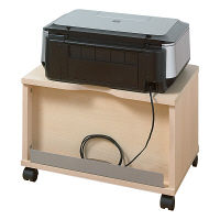 ガラージ　プリンターワゴン　AT-054PR　木目　414854　（直送品）