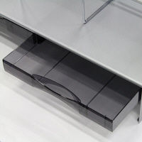 プラス　ブックスタンドケース付　シルバー　BS-650HC　（直送品）