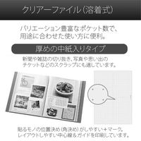 プラス　デジャヴクリアーファイル24P　FC124DP　STG　（直送品）