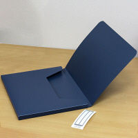 プラス　スリムケース　ブルー　FL-122CH　BL　（直送品）