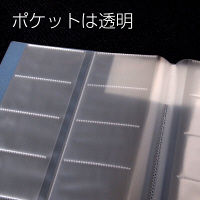 プラス カードホルダーA4 ブルー FL-201NS 1冊（直送品）