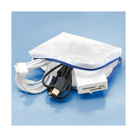 マグエックス　メッシュケース　マチあり　A6　縦130×横165×幅30mm