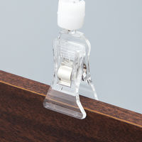 伊藤忠リーテイルリンク　クリップホルダー　ミニホルダー（クリップ小）　カード差し　1セット（30個：10個入×3袋）　 オリジナル