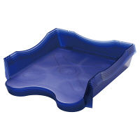 ソニック　レタートレー　メガタフトレー　クリアブルー　DA-2658-CB　5個