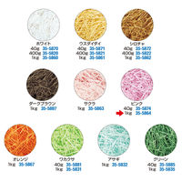 ササガワ 紙パッキン 1kg ピンク 35-5864 1袋