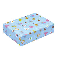 ササガワ 包装紙 ベビーアニマルB 半才判 49-1304 1袋(50枚入)