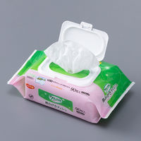 【口腔ケアウェットシート】 歯磨きシート 歯みがきティシュ くち当りおだやかタイプ（ノンアルコール） 90枚入 ピジョン