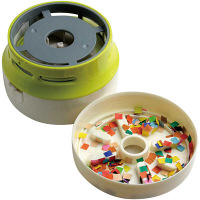 ソニック クリーナー 卓上掃除機（乾電池式） リビガク スージー アイボリー LV-1845-I