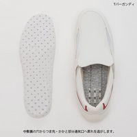 ナガイレーベン ビタミンシューズ Tバーガン 23.5 MN-410 1足　ナースシューズ