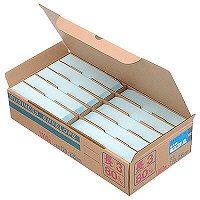 ムトウユニパック ナチュラルカラー封筒 長3 ブルー 1000枚