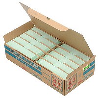 ムトウユニパック ナチュラルカラー封筒 長3 グリーン 1000枚