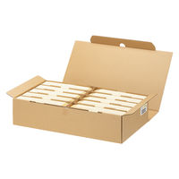 ムトウユニパック ナチュラルカラー封筒 長3 クリーム 1000枚