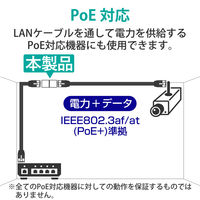 エレコム　CAT6対応コンパクトRJ45延長コネクタ　LD-RJ45JJ6Y2（直送品）
