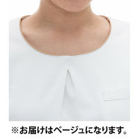 ナガイレーベン ワンピース ベージュ S LH-6257 1枚　白衣