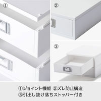 Like-it（ライクイット） DVDファイルユニット ホワイト MX-40W 吉川国工業所