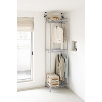 ホームエレクター　ハンガーパイプ＆ブラケット　幅750mm用　HF720　（直送品）