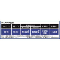 SONY ビデオ用ブルーレイディスク　スピンドルケース入り 1パック（50枚）