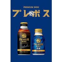 【缶コーヒー】サントリー プレミアムボスブラック 390g 1セット（48缶）