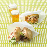 福助工業 バーガー袋 No.20 白 1セット（1000枚：100枚入×10袋）