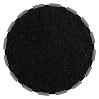 スーパーバッグ　丸紐カラー手提げ紙袋　ブラック　L　　1箱（300枚入：50枚入×6袋）　　　  オリジナル