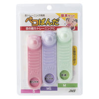 ペコぱんだ　基本セット（S、MS、Mセット）　JF-TTSET　1セット　ジェイ・エム・エス　1セット（3本:ゴムの硬さ3種各1本）