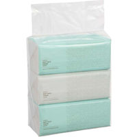 ティッシュペーパー 300組（3個入）×12パック　オリジナルソフトパックティッシュ レギュラーサイズ PEFC認証紙 1ケース（36個）  オリジナル