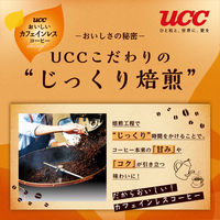 【ボトルコーヒー】UCC上島珈琲 おいしいカフェインレスコーヒー 無糖 900ml 1箱（12本入）
